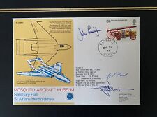 Used, WWII Ace JOHN "CATS EYES" CUNNINGHAM DSO Signed DH110 Sea Vixen MAM Cover, 1974 for sale  Shipping to South Africa