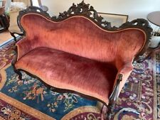 Victorian Sofa and Chairs-Louis Vuitton fabric - furniture - by owner - sale  - craigslist