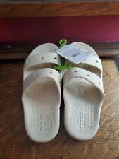 Sandálias Crocs Classic W7 M5 bege claro/cinza novas com etiquetas comprar usado  Enviando para Brazil