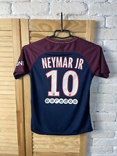 Usado, Camiseta de fútbol en casa Neymar Jr #10 Paris Saint-Germain 2017 2018 Nike Young talla M segunda mano  Embacar hacia Argentina