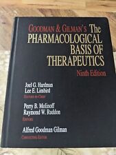 Goodman gilman pharmacological for sale  Garner
