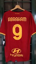 Usato, Maglia AS Roma 2021 2022 Abraham Autografata New Balance shirt signed usato  Roma