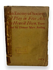 Enemy society play for sale  Shipping to Ireland