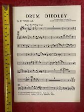 Sheet music drum for sale  ASHFORD