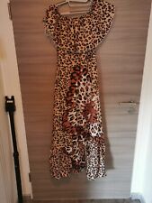 Kleid lang leopard gebraucht kaufen  Litzendorf