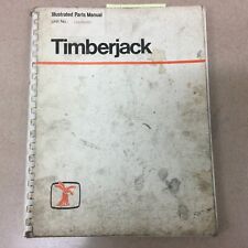 Used, Timberjack PARTS MANUAL BOOK CATALOG TRACK SKIDDER LIST GUIDE TREE HARVESTER for sale  Shipping to South Africa