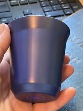 Nespresso Pixie Lungo 5.5 Blue Metal Coffee Cup for sale  Shipping to South Africa