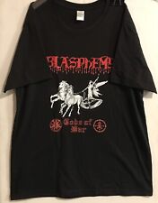 Camiseta Preta Blasphemy - Gods Of War [Camisa Death/War Metal] [Grande] comprar usado  Enviando para Brazil