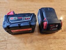 2pack milwaukee 18v for sale  North Branch