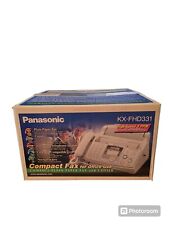Panasonic KX-FHD331 Papel Simples Compacto Copiadora Fax Telefone Nova CAIXA ABERTA comprar usado  Enviando para Brazil