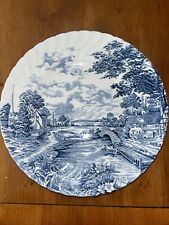 Bluebrook staffordshire plate for sale  LONDON