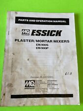 Essick plaster mortar for sale  Forest City