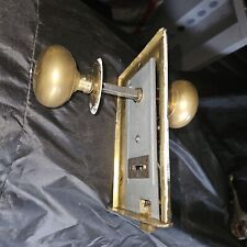 Door Rim Lock + Handles. Antique Style Brass Colour 1 for sale  Shipping to South Africa