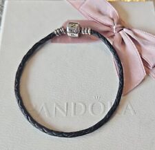 genuine pandora leather bracelet for sale  BIRMINGHAM