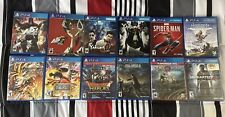 Bundle LOT of 12 PlayStation 4 Games (Spider-Man, God of War, Uncharted 4, etc.) for sale  Shipping to South Africa