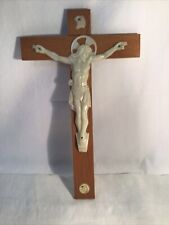 Crucifix imitation ivoire d'occasion  Saint-Génis-des-Fontaines