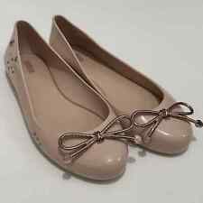 Sapatos baixos MELISSA feminino EUA 9 UE 40 doce amor rosa arco bailarina PVC comprar usado  Enviando para Brazil