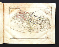 Mappa antica mappamondo usato  Monterosso Almo