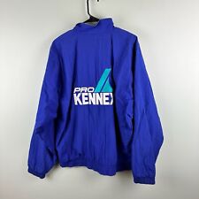 Vintage Pro Kennex Tennis Full Zip Nylon Windbreaker Blue Size Large Mens Jacket for sale  Shipping to South Africa