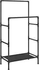 SONGMICS Clothes Rack, Metal Stand with 2 Hanging Rails and Storage Shelf, Max. for sale  Shipping to South Africa
