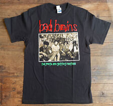 Usado, Camiseta manga curta rara Bad Brains faixa básica preta reimpressão algodão NH9474 comprar usado  Enviando para Brazil