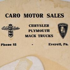 1920s caro motor for sale  Cary