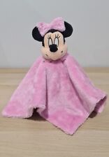 Edredom Minnie Mouse Pelúcia Lovie Disney Baby Lovey Rosa Blankey Minky Macio, usado comprar usado  Enviando para Brazil