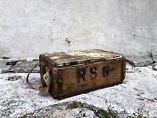 Antique wooden crate for sale  HAVERFORDWEST