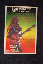 Pôster Bob Marley Tour 1978 One Love Tour Kingston Jamaica-- comprar usado  Enviando para Brazil