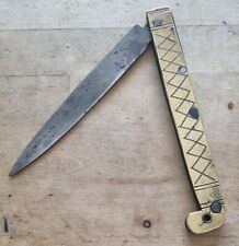 Antico coltello artigianale usato  Firenze