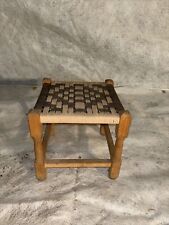 Woven top footstool for sale  MARLOW