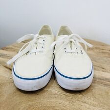 Tênis de Lona Atlético Clássico Masculino VANS AUTHENTIC Tamanho 10 The Heritage Branco comprar usado  Enviando para Brazil