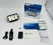 Juego en caja de consola SONY PS Vita PCH-2000 ZA22 delgada blanco glaciar con 8 GB  segunda mano  Embacar hacia Argentina