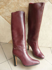 Bottes vintage bordeaux d'occasion  Tremblay-en-France