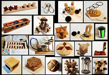 Wood iron puzzles for sale  Shipping to Ireland