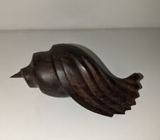 Beautiful Carved Wooden Conch Shell for sale  Shipping to South Africa