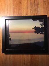 Framed ocean sunset for sale  Mundelein