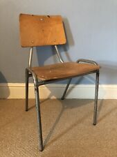 vintage stacking chairs school for sale  TELFORD