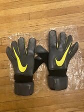 Guantes de portero de fútbol Nike GK Grip3 talla 9 negros/grises/amarillos para adultos segunda mano  Embacar hacia Mexico