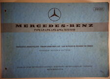 Teilekatalog Mercedes Benz LPK - LPS - LPKo 1517/1519 Stand 01/1971 comprar usado  Enviando para Brazil