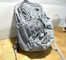 The North Face Jester Backpack Laptop Camping Gray Hiking Padded Comfy School, used for sale  Shipping to South Africa