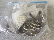 Silver curtain rings for sale  BROMLEY