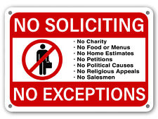 Soliciting sign exceptions for sale  Brooklyn