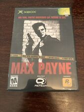 Max Payne (Original Xbox, 2001) Black Label CIB Rockstar Games for sale  Shipping to South Africa