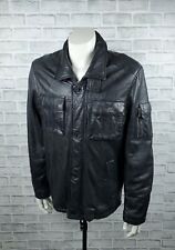 Milestone Lamb Leather Jacket Coat Black Leather Size 52/L for sale  Shipping to South Africa