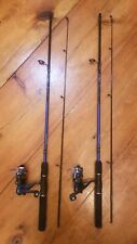 Lot of  2 Mitchell Rod & Reel Combos M200, MS562M Medium action 5'6" for sale  Shipping to South Africa