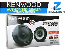 Par de Alto-falantes Estéreo Coaxial Veicular KENWOOD KFC-1666S 600W *TOTAL* 6,5" KFC 2 Vias, usado comprar usado  Enviando para Brazil