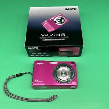 Cámara digital Sanyo 5X VPC-S1415 rosa rara cámara digital de 14,0 MP PROBADA FUNCIONANDO #DK segunda mano  Embacar hacia Argentina