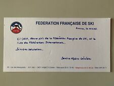 Vintage federation francaise d'occasion  France