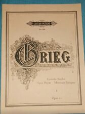Grieg pièces lyriques d'occasion  Langoiran